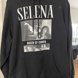Original Vintage Black Selena Hoodie XL (see details for condition)